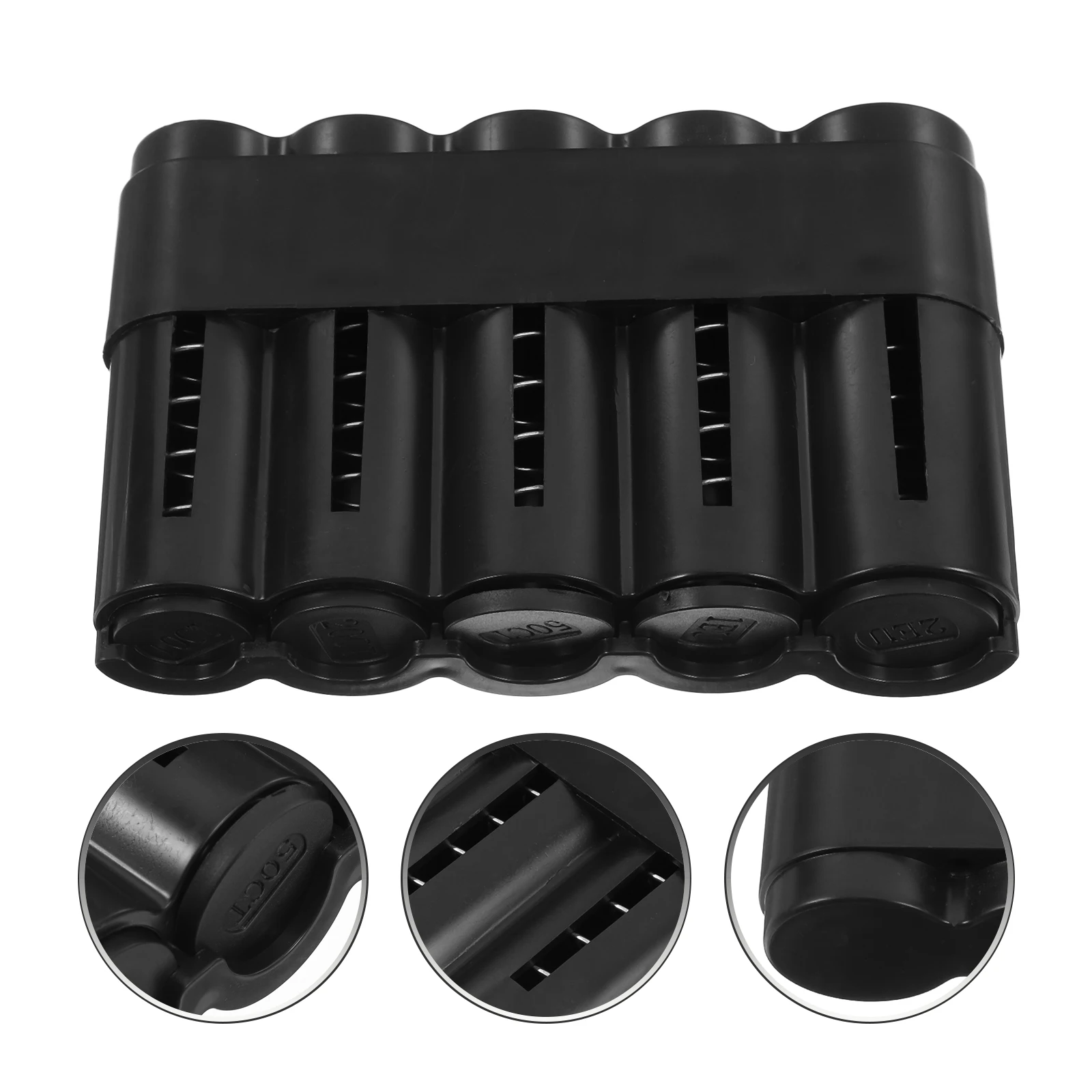 Portable Coin Storage Box Organizer for Travel Coin Collection Protector Case Plastic Holder Compact Design for All Coins