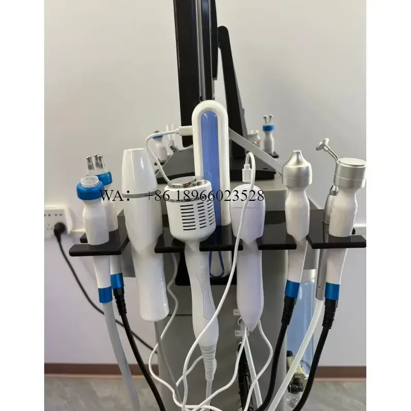 WMWMNU 18 in 1 Skincare with Water Dermabrasion Micro High Frequency and Bubble Pen for Face Beauty Device