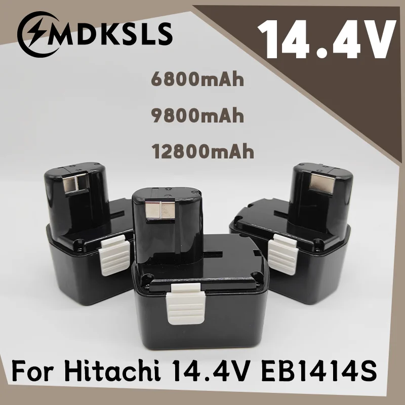 Original rechargeable battery for Hitachi 14.4V 12800mAh EB1414S EB14B EB1412S 14.4V EB14S DS14DL DV14DL CJ14DL DS14DVF3 NI-MH