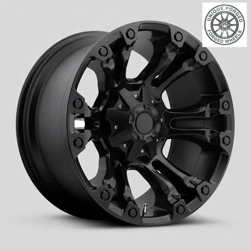 26 Style Black Concave 17 18 19 20 Inch 5x127 8x170 6x139.7 PCD Offroad Forged Wheels For Jeep For Land Rover For Toyota For For