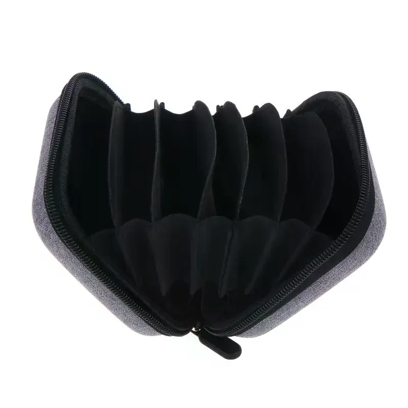 Camera Lens Hard Filter Storage Case Box Water Resistant Shockproof Dust Proof Carrying Bags Expanding Dividers