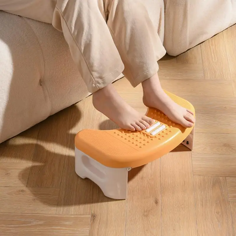 

Многофункциональная подставка для ног с массажными шариками, офисная подставка для ног, табурет для приседаний в туалете, для дома и ванной комнаты, 1 шт.