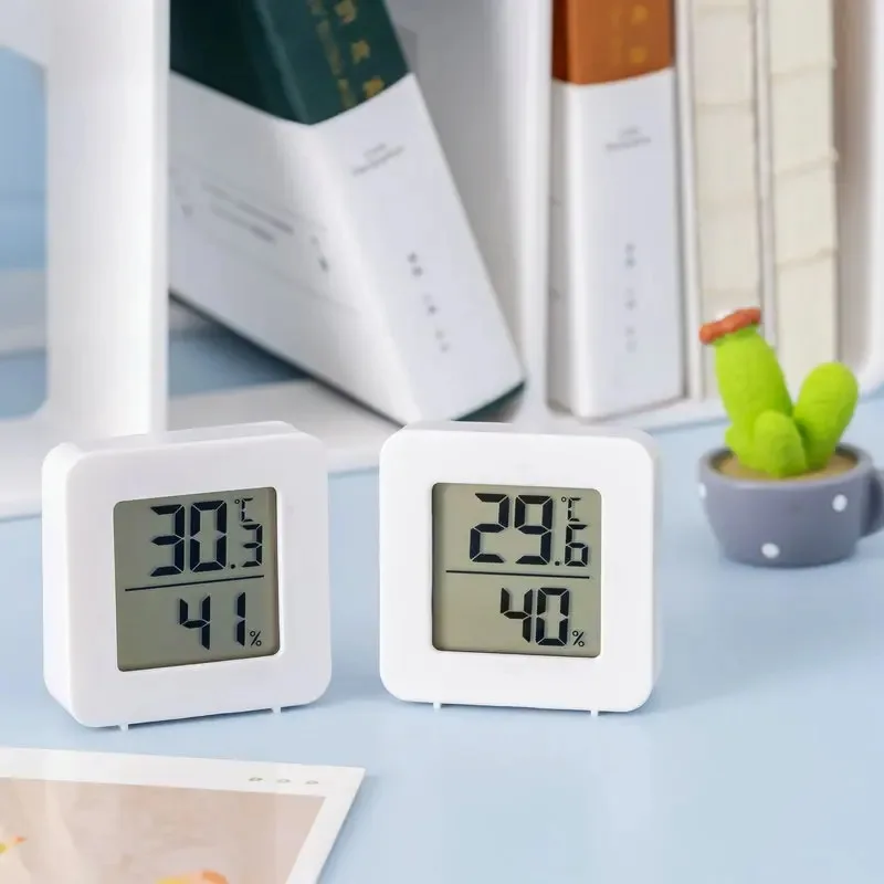 Mini Indoor Thermometer LCD Digital Temperature Room Hygrometer Gauge Sensor Humidity Meter Indoor Thermometer Temperature