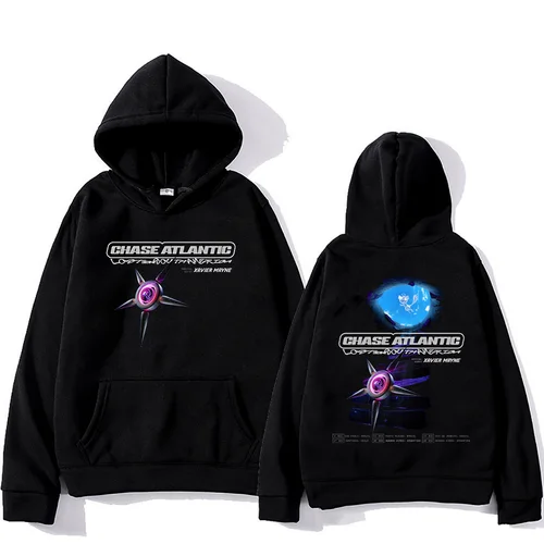 Moda hombres mujeres sudaderas con capucha Chase Atlantic Lost in South America Tour jerseys Harajuku estética Unisex invierno polar sudadera