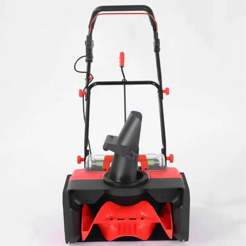 Electric Snow Shovel Folding Hand Push Carbon Steel Blade 13.5kg Lightweight Household Winter Cleaning Tool for Driveway