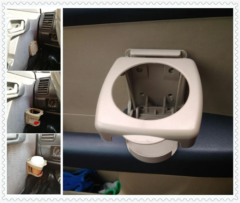 

Universal Car accessories Foldable Drink bottle Cup holder for Kia Telluride Pro Venga Soul Forte5 Cadenza