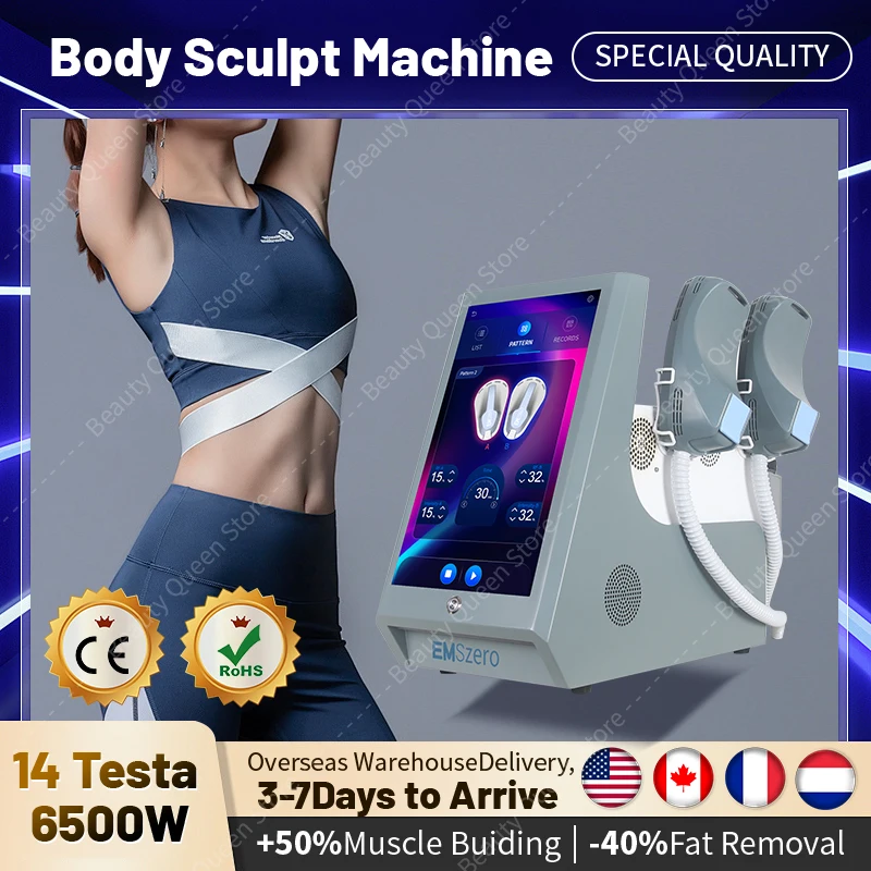 

2024 New Fat Removal EMS Model 6500W 15Tesla EMS Weight Loss Muscle Stimulator Body Slimming Machine EMSzero Machine