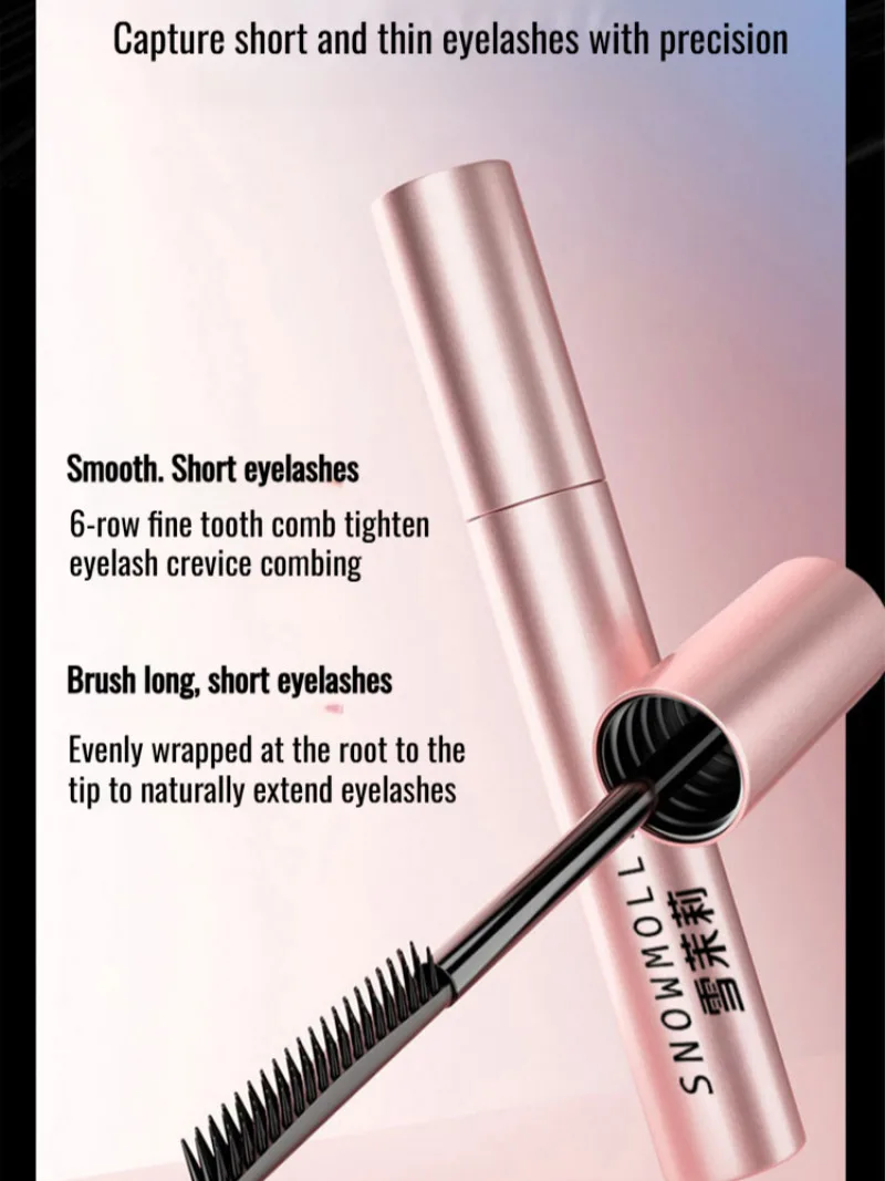 Tusz do rzęs Brown Volume Curl Little Sun Defining Mascara wydłużający, wodoodporny, podkręcający rzęsy od nasady.