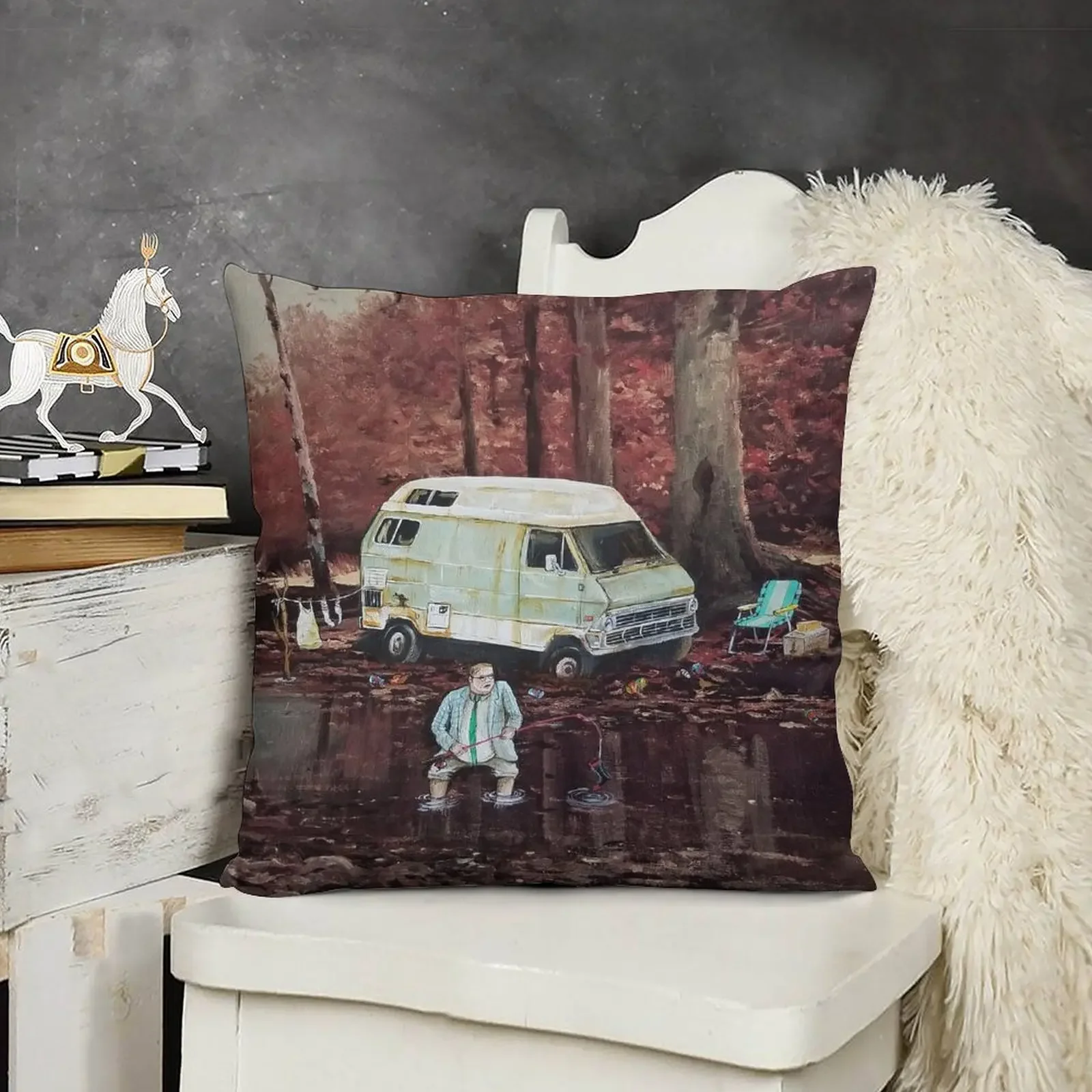 

Van Life Throw Pillow Pillowcases Cushion Cover Luxury pillow