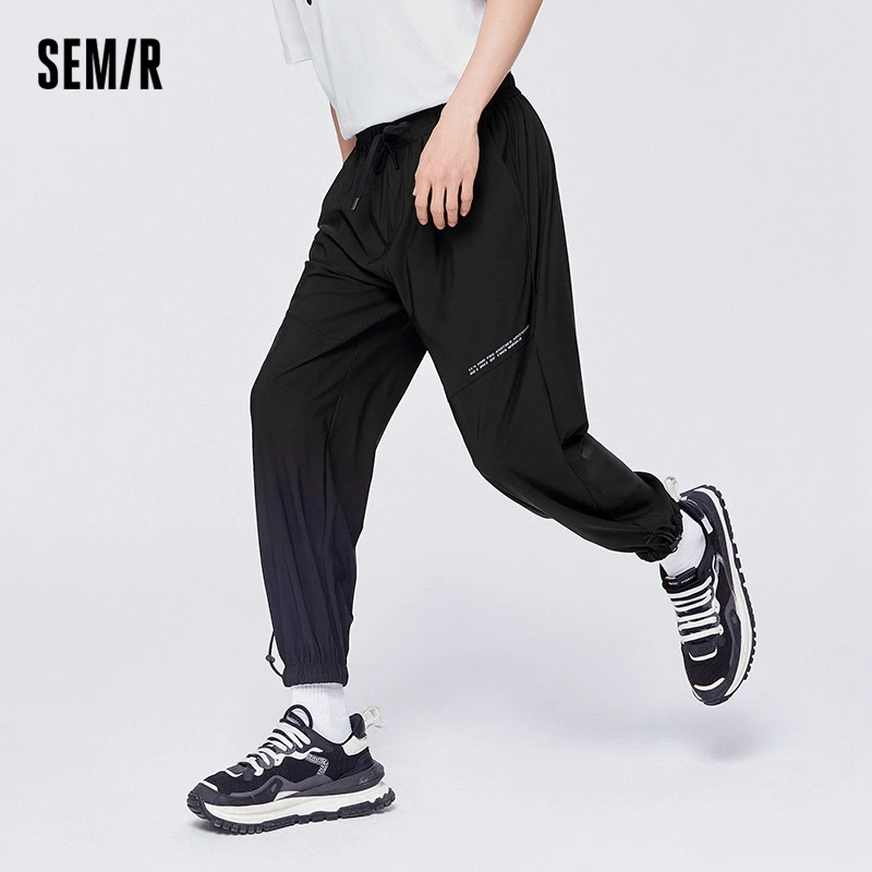 

Semir Casual Pants Men Youthful Jogging Style 2024 Summer New Boys' Leggings Fashion Ins