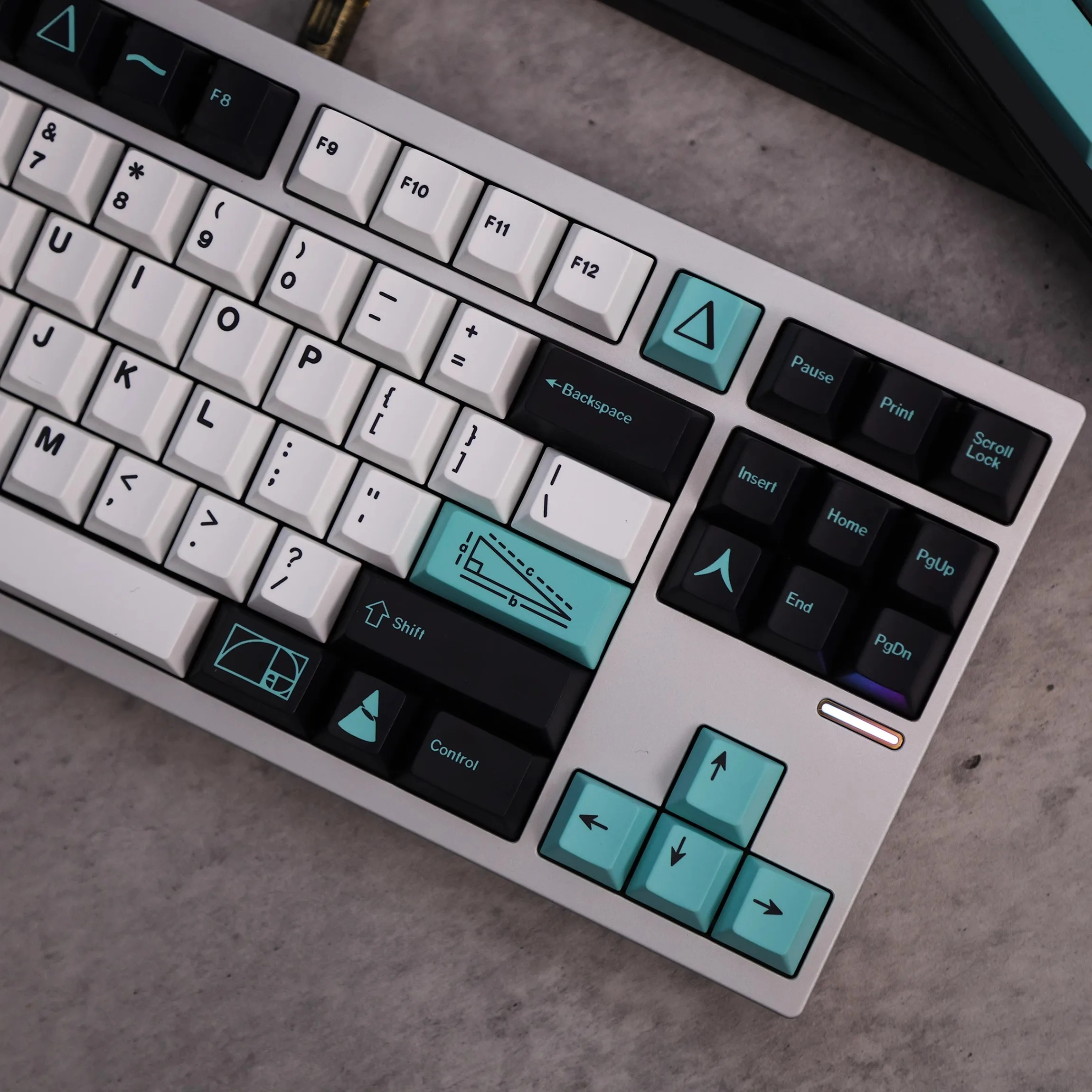 GMK CYL Delta PBT Thermal Sublimation Mechanical Keyboard Keycaps Customized