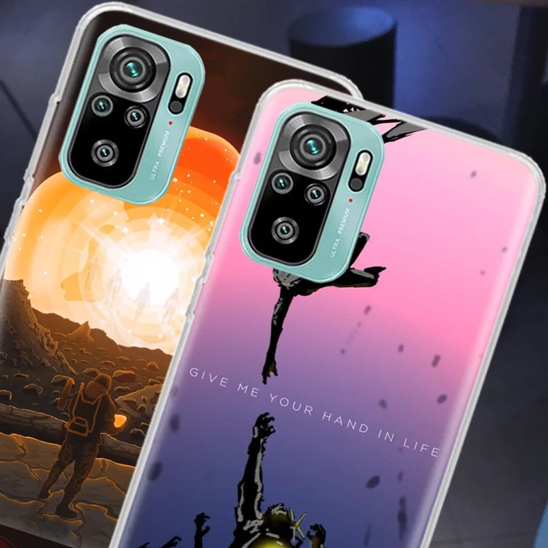 Death Stranding Phone Case For Xiaomi Redmi Note 12 11 Pro Plus 5G 12S 10S 11S 4G 11T 11S 11E 10 9T 9 9S 8 8T 7 5 5A Cover Soft