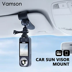 Vamson-車の日焼け止めバイザー,insta360用アクセサリー,x3,one,x2,goproヒーロー12, 11, 10, 9, 8, 7スマートフォン