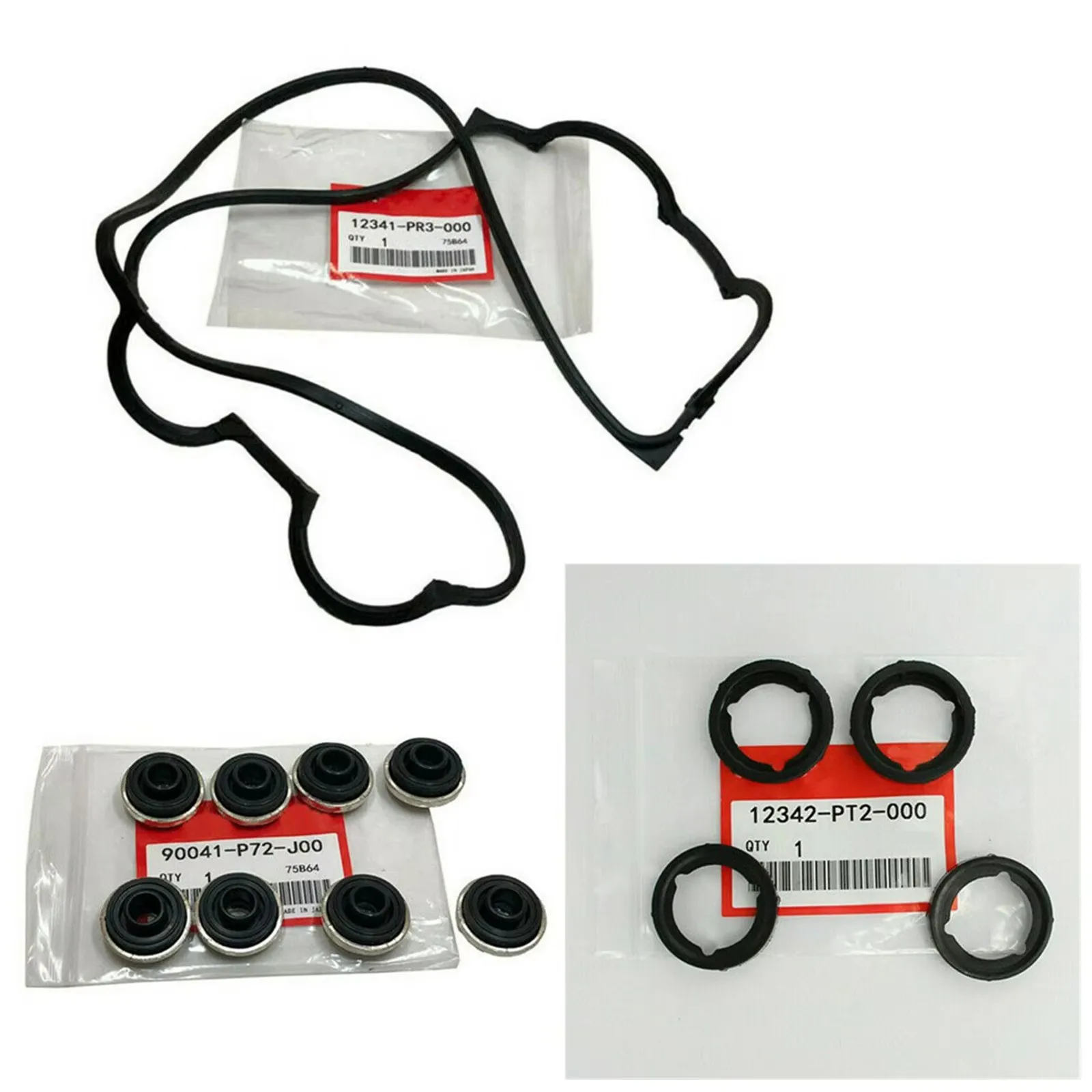 Valve Cover Bonnet Gasket Tube Stamp Set b16 b18c 12341-pr3-000 Fit For Honda BSeries VTEC