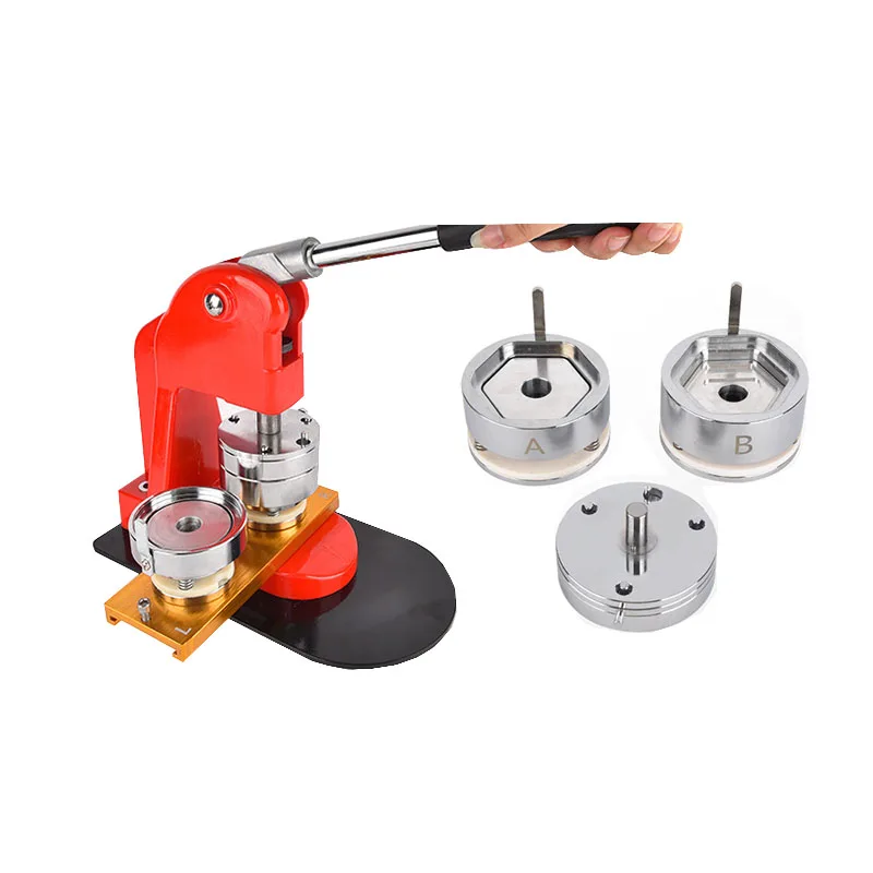 

Новая ручная машина для изготовления значков: для пластиковых и металлических значков