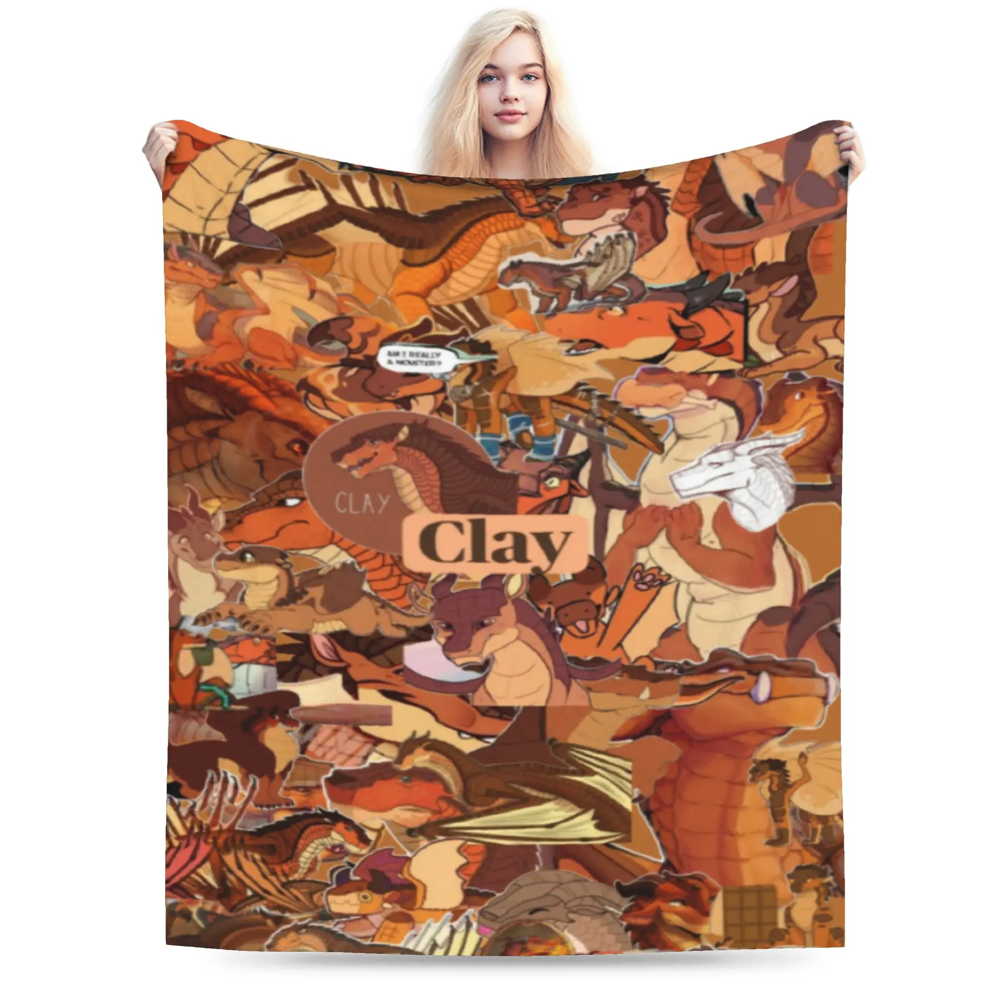 Wing Of Fire dragon Blanket Super Soft Fleece Healing Present  Throw Blankets Bedding Throws