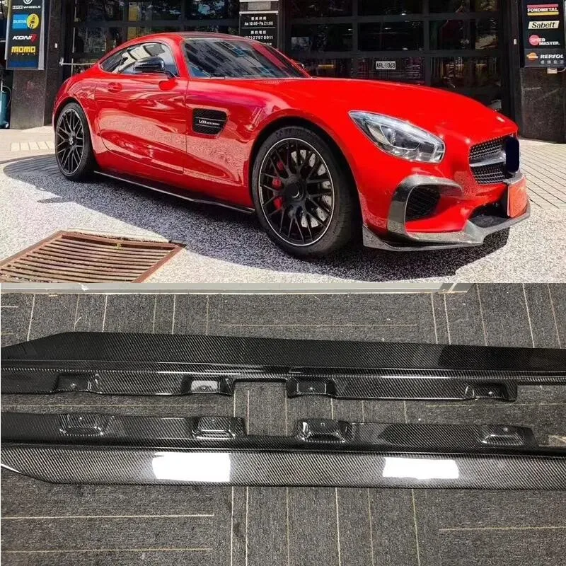 

For Benz Amg GT r Style High Quality Carbon Fiber Side Skirts Car Body Kit