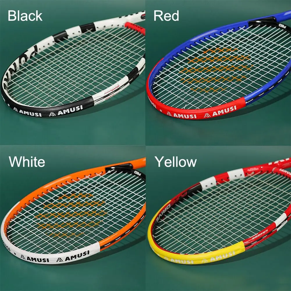 Multicolor Tennis Racket Head Sticker PU Reduce Impact and Friction Frame Protection Tape Sport Supplies Scratch Prevention