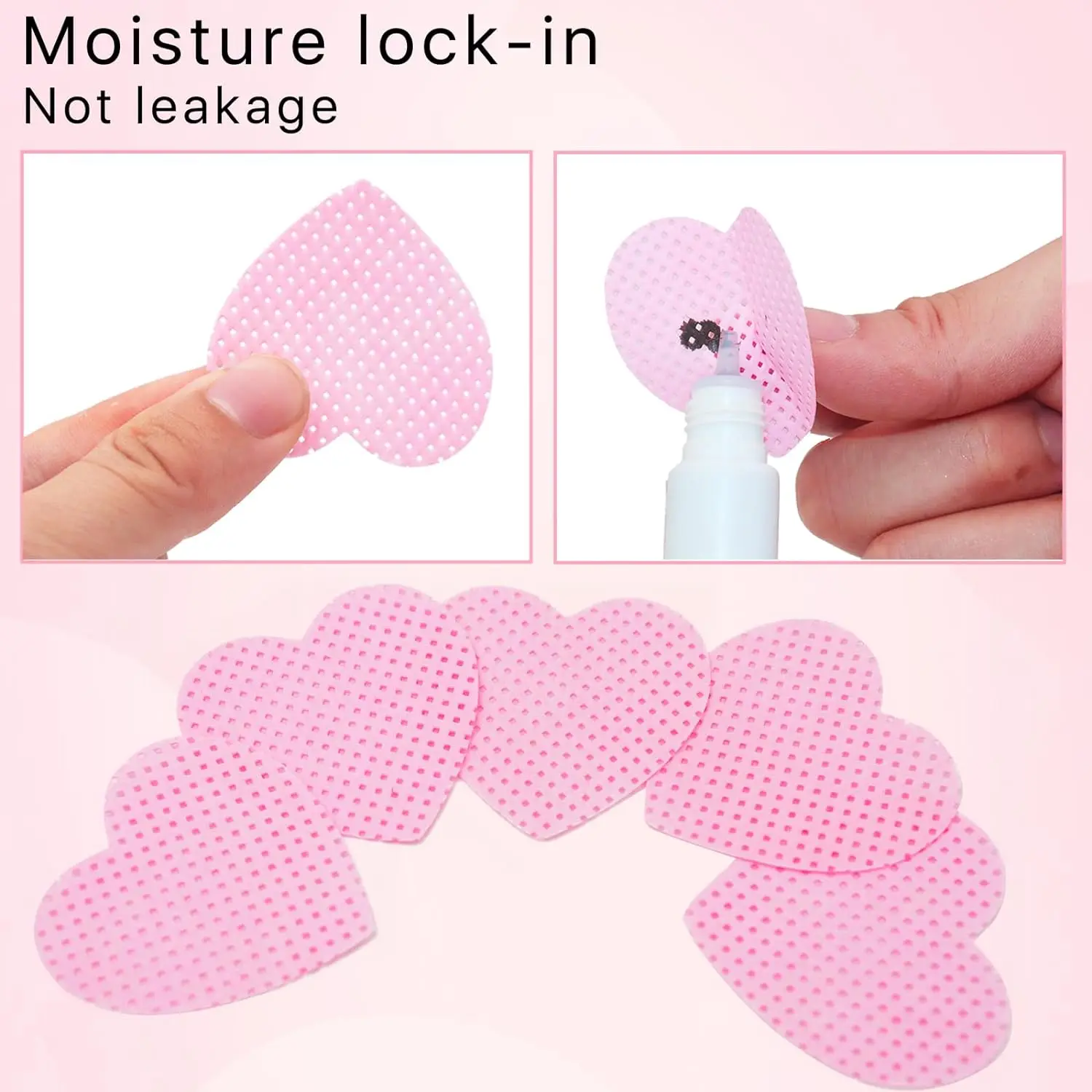 Lingettes non pelucheuses pour dissolvant de vernis à ongles, fournitures d'extension de cils, livres de colle de cils, tampons absorbants, outil de retrait, 200 pièces