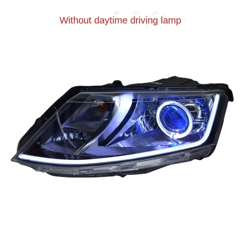 Car modified xenon headlights for 2013-2019 Skoda Rapid Spaceback headlight assembly modified lens xenon lamp led bifocal lens