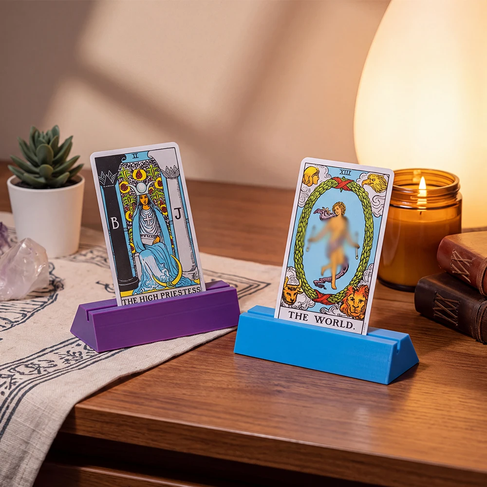 Tarot Card Holder Stand Single Slot Display Base for Oracle Cards Witch Altar Divination Tabletop Game Supply Party Game