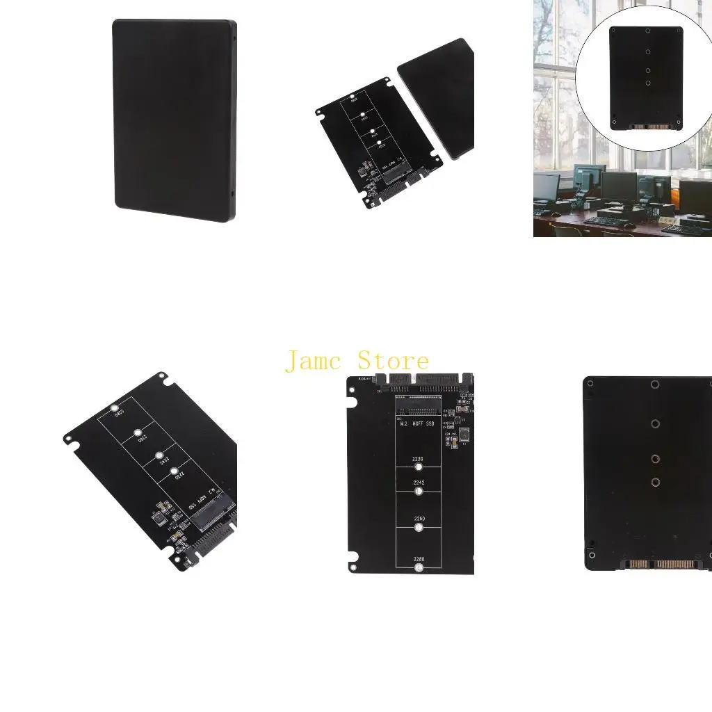 

LX0B M.2 to 2,5-дюймовый NGFF SSD-конвертер-конвертер для настольного ноутбука