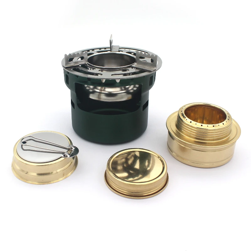 

Camping Gear and Accessories Alcohol Stove Outdoor Furnace Portable Mini Barbecue Assesories Camp Cooking Supplies Hiking Sports