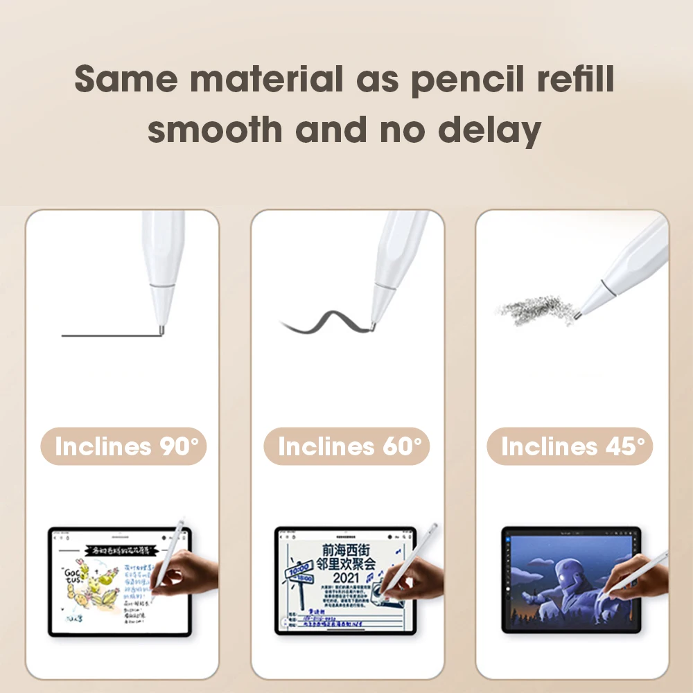 Dla Apple Pencil 1/2 Generation Metal Stylus Pen Tip Protective Pad Replacement Patch Touchscreen Pen Tip Protector Pad Core