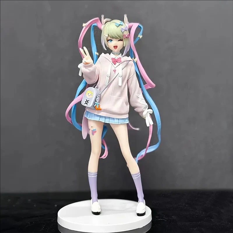 NEEDY STREAMER OVERLOAD OMGkawaiiAngel chan Anime Girl Figure POP UP PARADE Ame-chan/Super Ten-Chan Action Figure Model Doll Toy