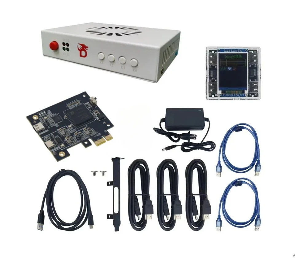 DMA（75T） & ヒューザー（Dichen 6th gen） & Makcu DICHEN Official DMA Bundle | 75T Dma Card +DICHEN 6th HDMI Fuser +