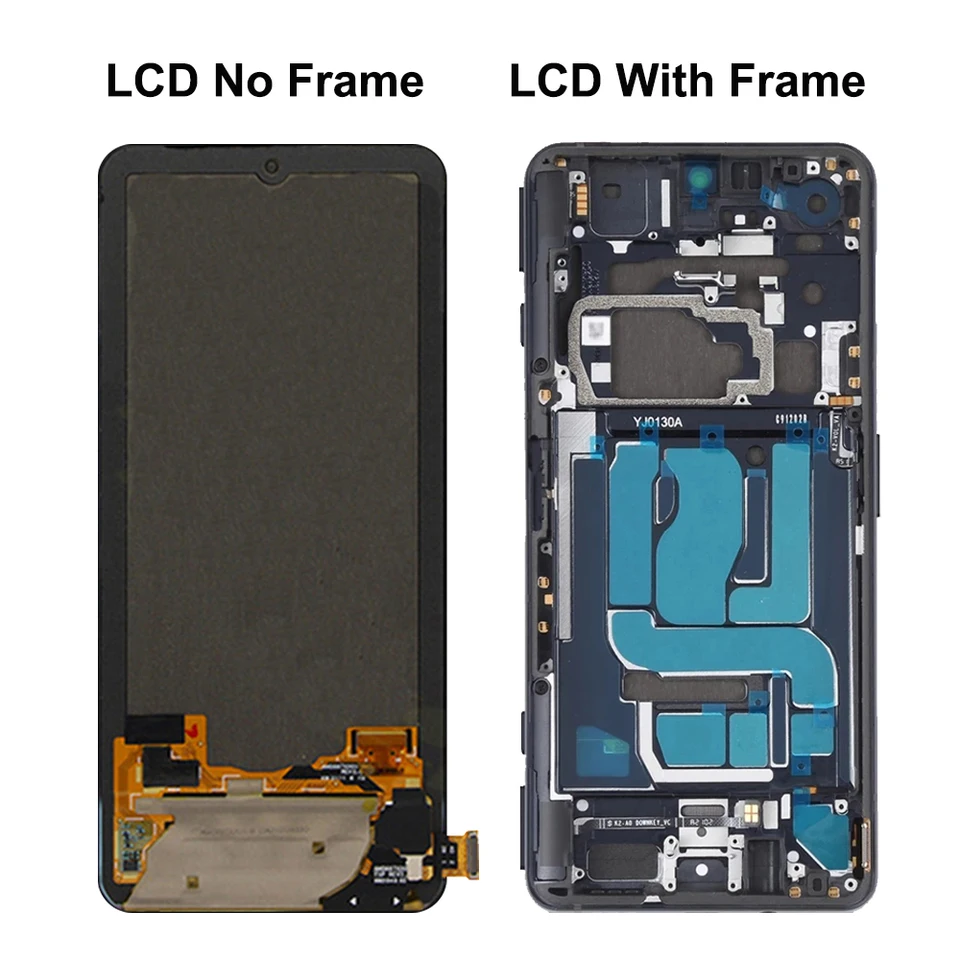 Pantalla AMOLED para Xiaomi Black Shark 4 con táctil y digitalizador, para PRS-H0/A0 6