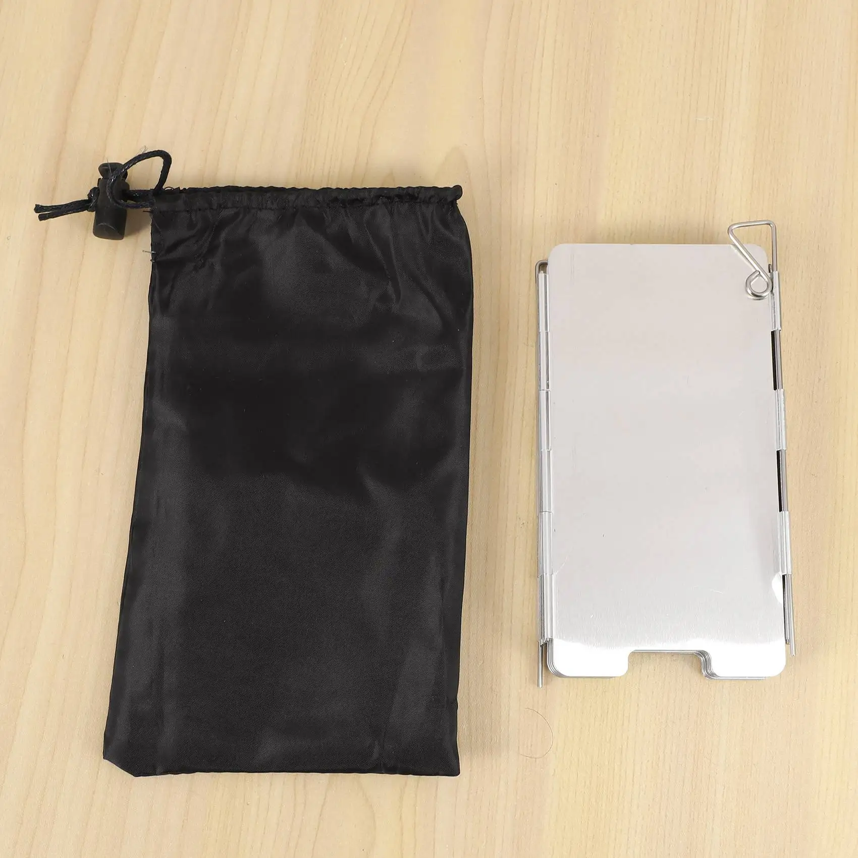 9 Plates Foldable Outdoor Camping Cooking Cooker Gas Stove Wind Shield Screens Windshield-A46I