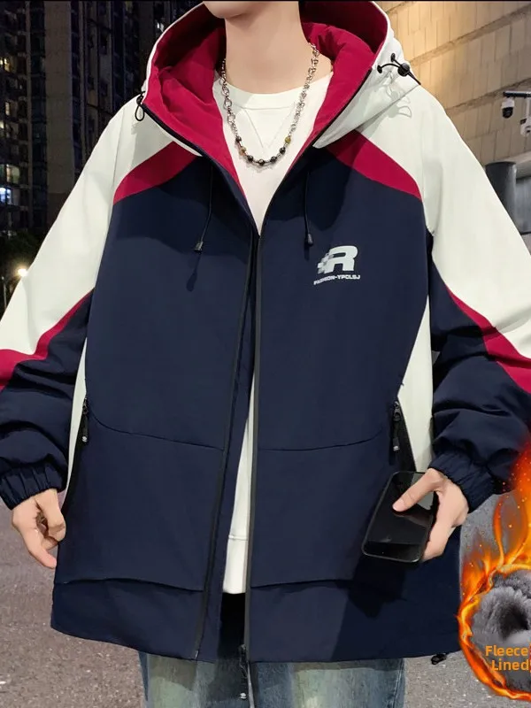 

2026 Spring Autumn Men's Jaet Loose Faionable Youth High School Student Coat Junior High School Senior High Student