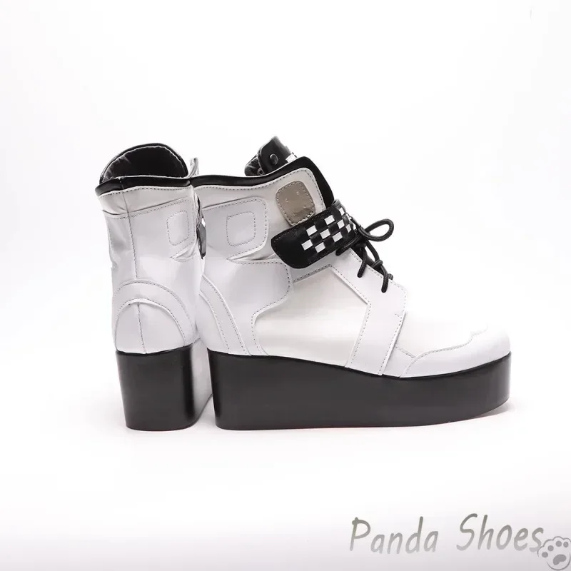 أليس تأثيري أحذية أنيمي لعبة آلهة النصر نايكي كوس الأحذية الهزلية تأثيري حلي الدعامة الأحذية لحزب كون هالوين