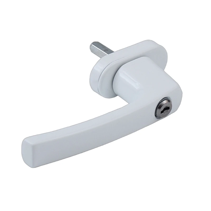 Industrial Lockable Handle Key Locking Mechanism Convenient Lockable Window Handle Simple Installation for Added Safety