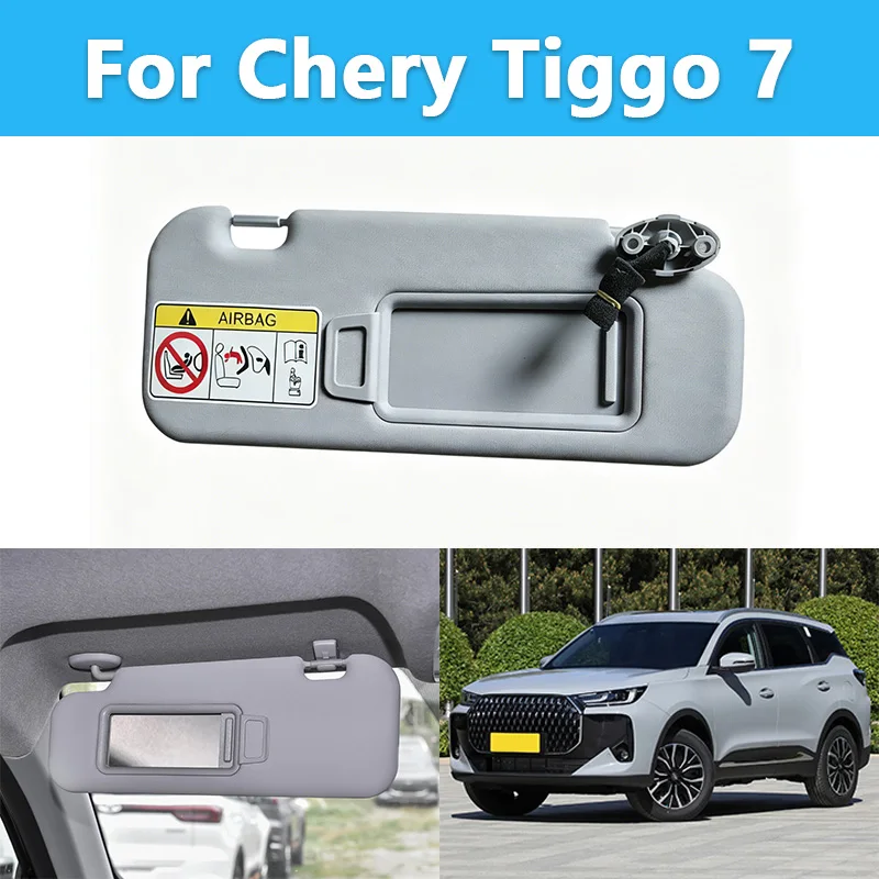 For Chery Tiggo 7 1 piece Car Inside Sunvisor Sun Shield Front Sunshade Sun Visor with light