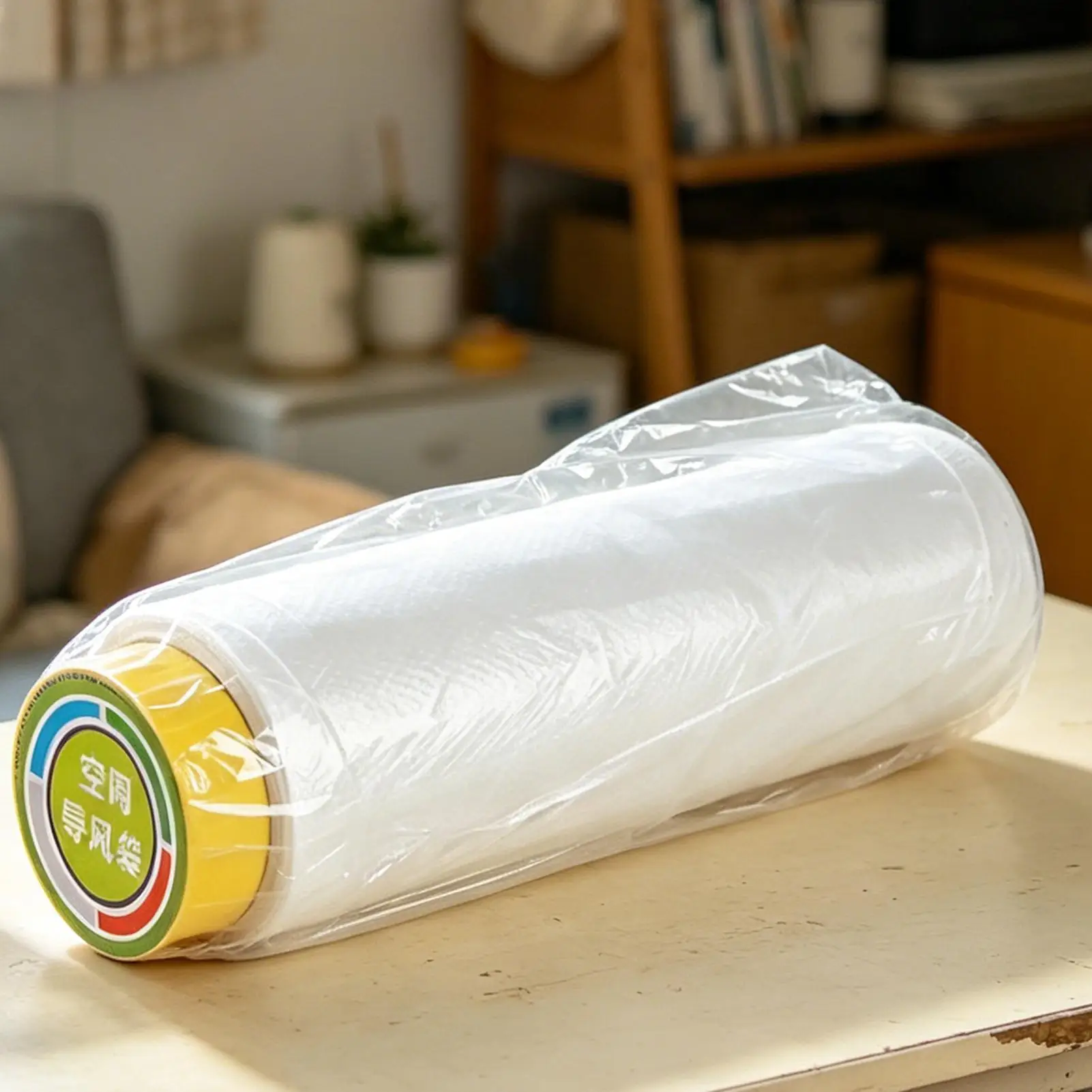 Portable AC Hose Flexible Cuttable 12/15/20m Extension Duct with Tape Roll Through-Wall Window Installation for Bedroom Garage