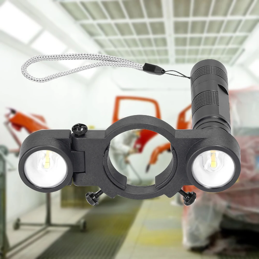 Universal Car Spray Gun Lighting Multifunctional Spray Gun Searchlight DIY Adjustable with Two-Color Auto Decoration Accessories