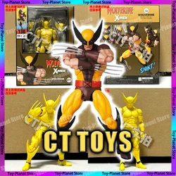 New Ct Toys Wolverine Deadpool Figure Mafex 138 Deadpool 3 Movie Anime Action Figure Figurine Model Statue Christmas Gifts Toys