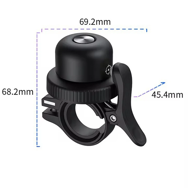 Cloche de vélo avec localisateur pour étiquette aérienne, dispositif anti-perte, antivol, multifonction, portable, 260mAh