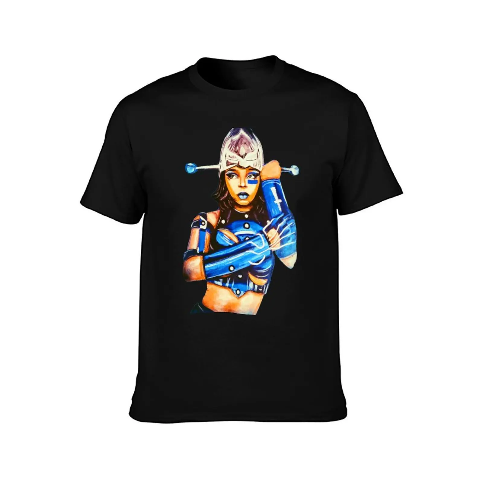 No scrubs cartoon T-Shirt Vintage Print Crew Neck Tee