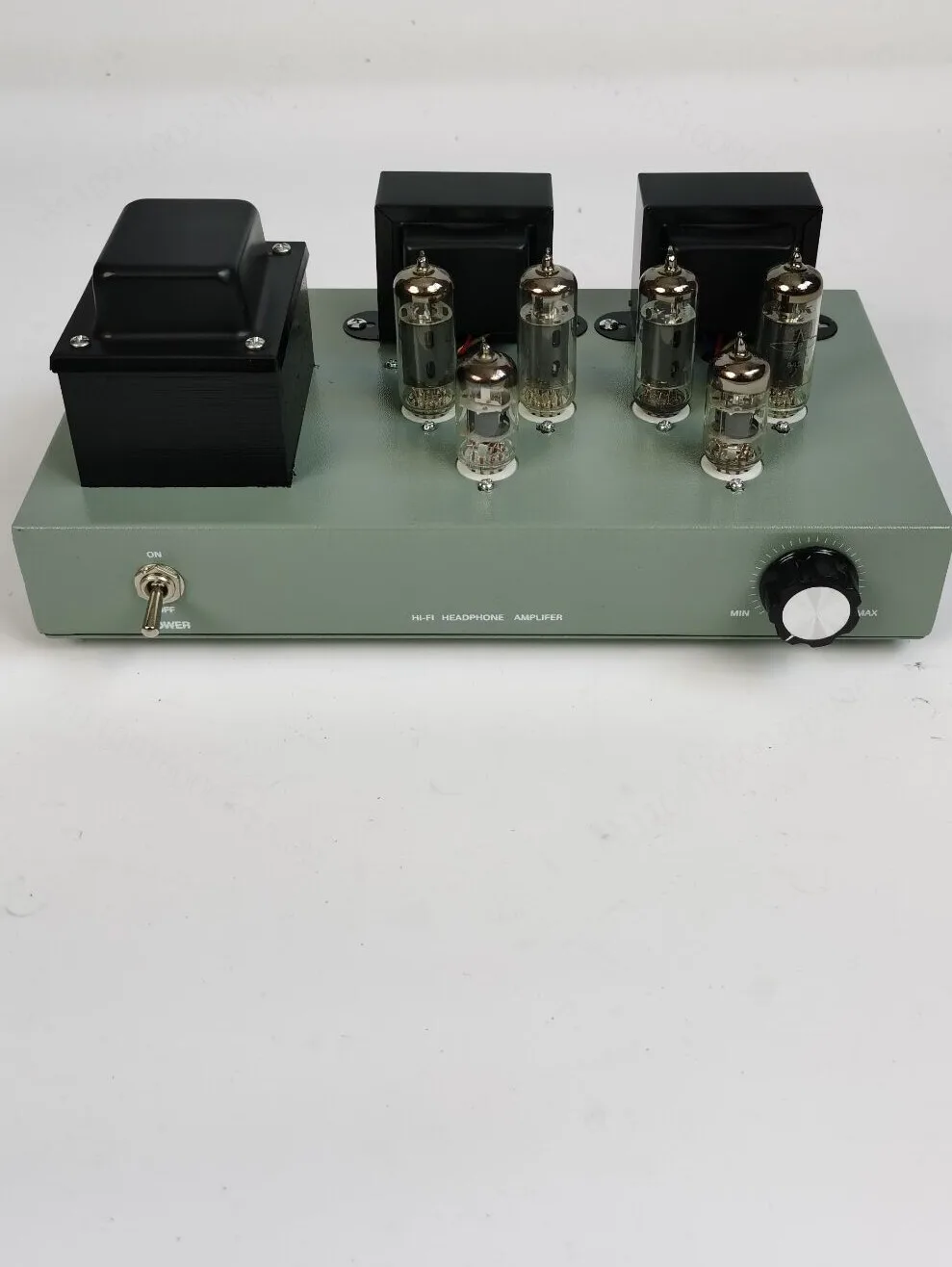 6F2+6P1 Push Pull Vacuum Tube Amplifier Kit HiFi Audio Tube Amp Finished Board with Baseplate