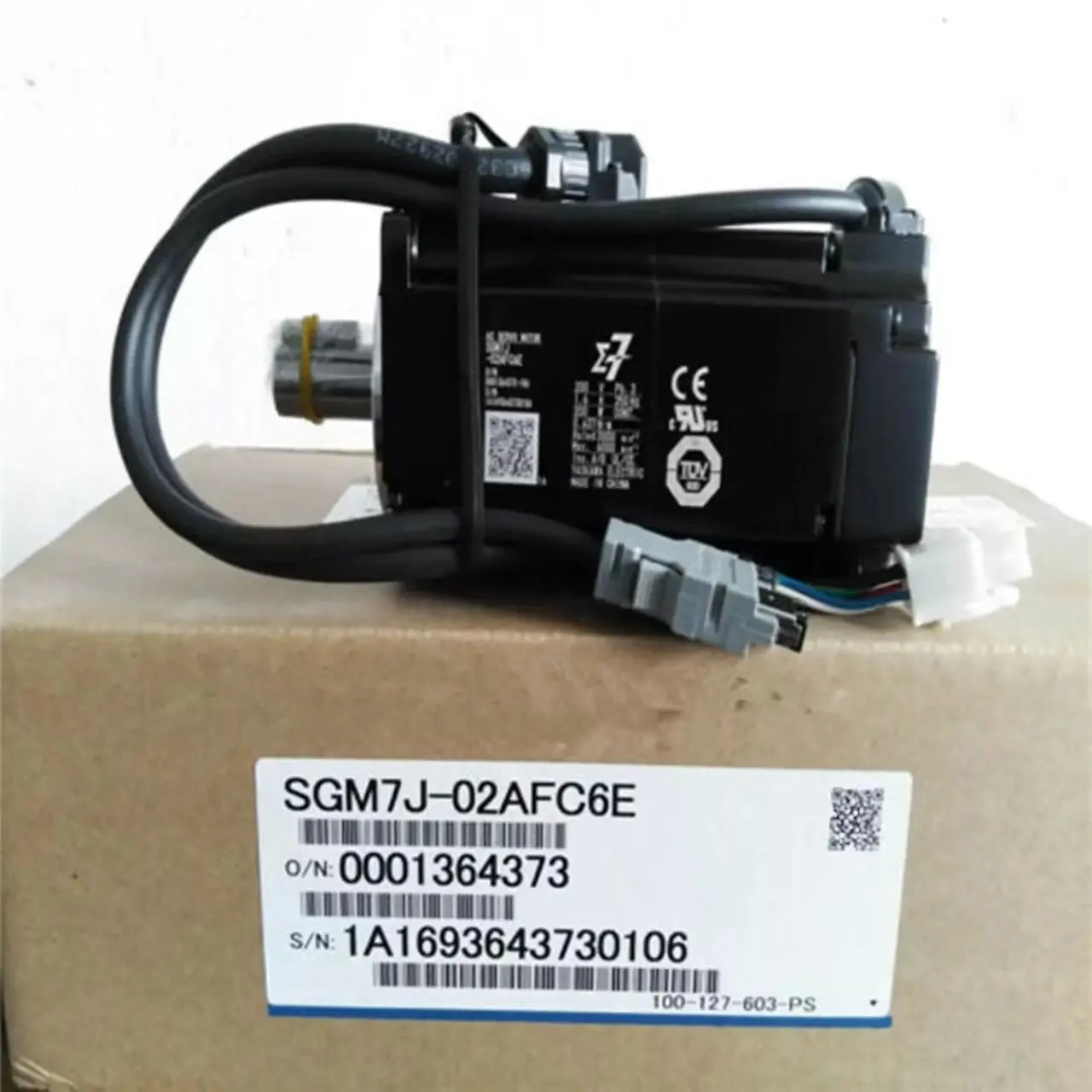 

New SGM7J-02AFC6E AC Servo Motor 12 Months Warranty SGM7J 02AFC6E