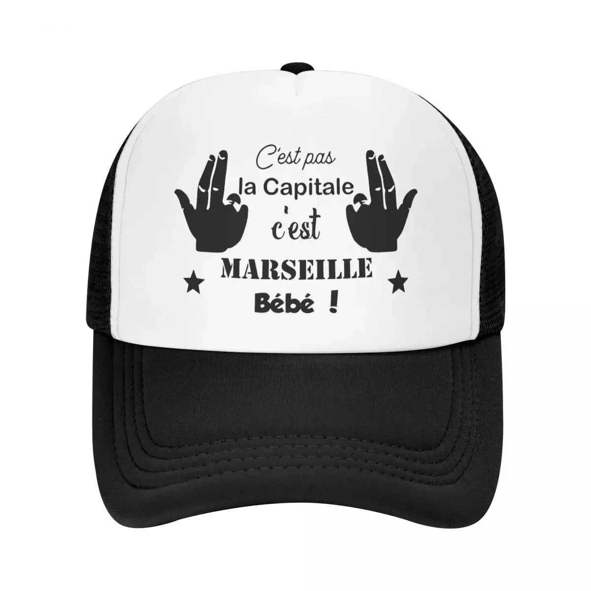 Gorra de béisbol clásica personalizada unisex C'est Marseille Bebe JUL, gorra de camionero ajustable para adultos, para hombres y mujeres, para actividades al aire libre, estilo Dad Hat