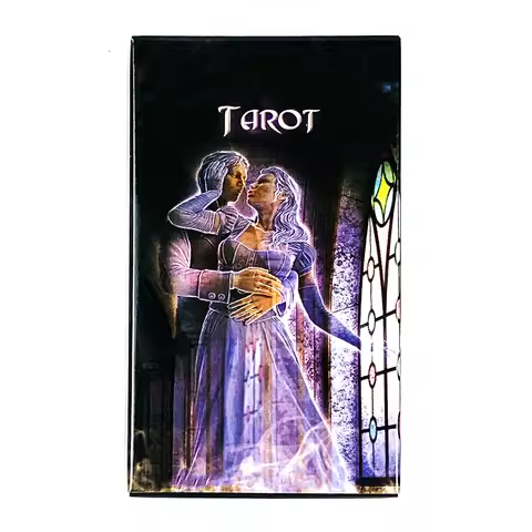 Tarot Cards A 78 Deck English Visions Fate Divination Edition Deck Borad Playing Games,Family Party Board Game Cards