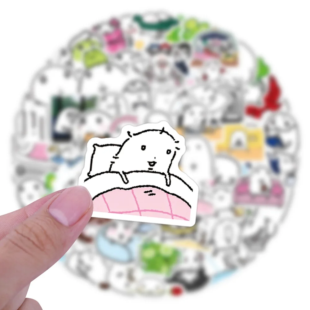 100 Stück Emotionale Traurige Ausfallende-Emoji-Cartoon-Aufkleber Dekoration für Koffer, Scrapbooking, Handy, Laptop, Schreibwaren, Spielzeug, Geschenk