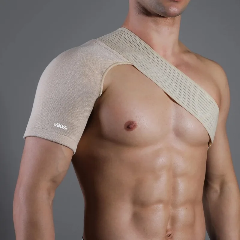 

1 шт. универсальный плечевой бандаж с дышащей эластичной поддержкой плеча для верхней части спины, облегчение боли для мужчин и женщин, поддержка