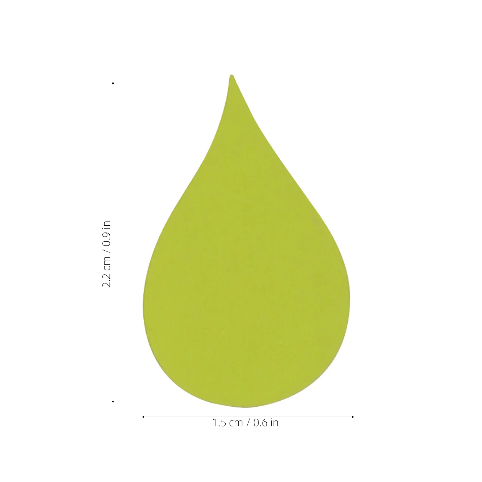 2 Rolls Vibrant Fluorescent Color Coding Stickers Teardrop Style Writable Labels for Mason Jars Food Storage Containers Pantry