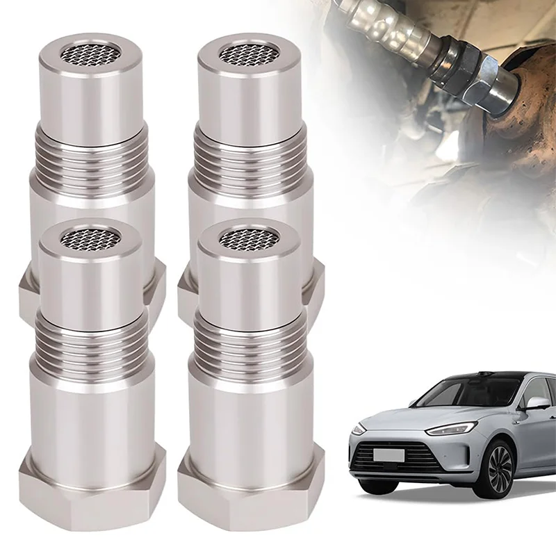 

4PCS Stainless Steel Extension Pipe Fitting Length 1.8 Inch Thread Size M18×1.5