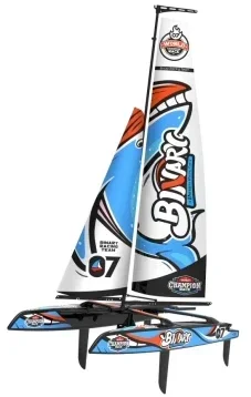 New Joyway 8807 V2 V3 Remote-Controlled Competition Ship Joyway 8807v2 V3 Pure Wind Catamaran Romote Control Sailing Model Toy